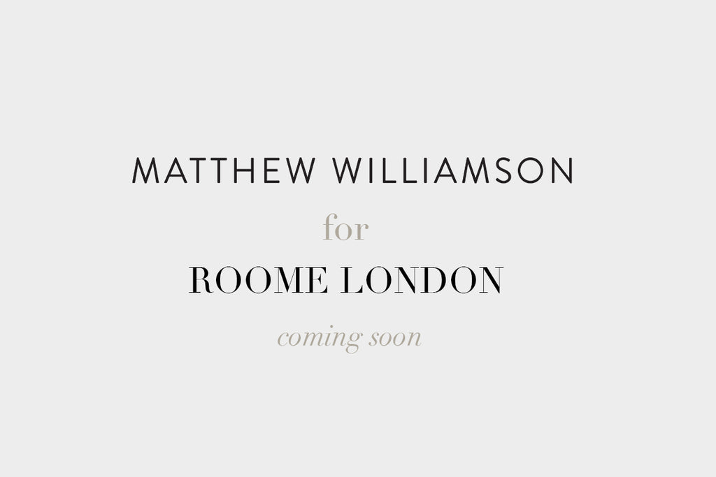 Our furniture collaboration with Matthew Williamson
